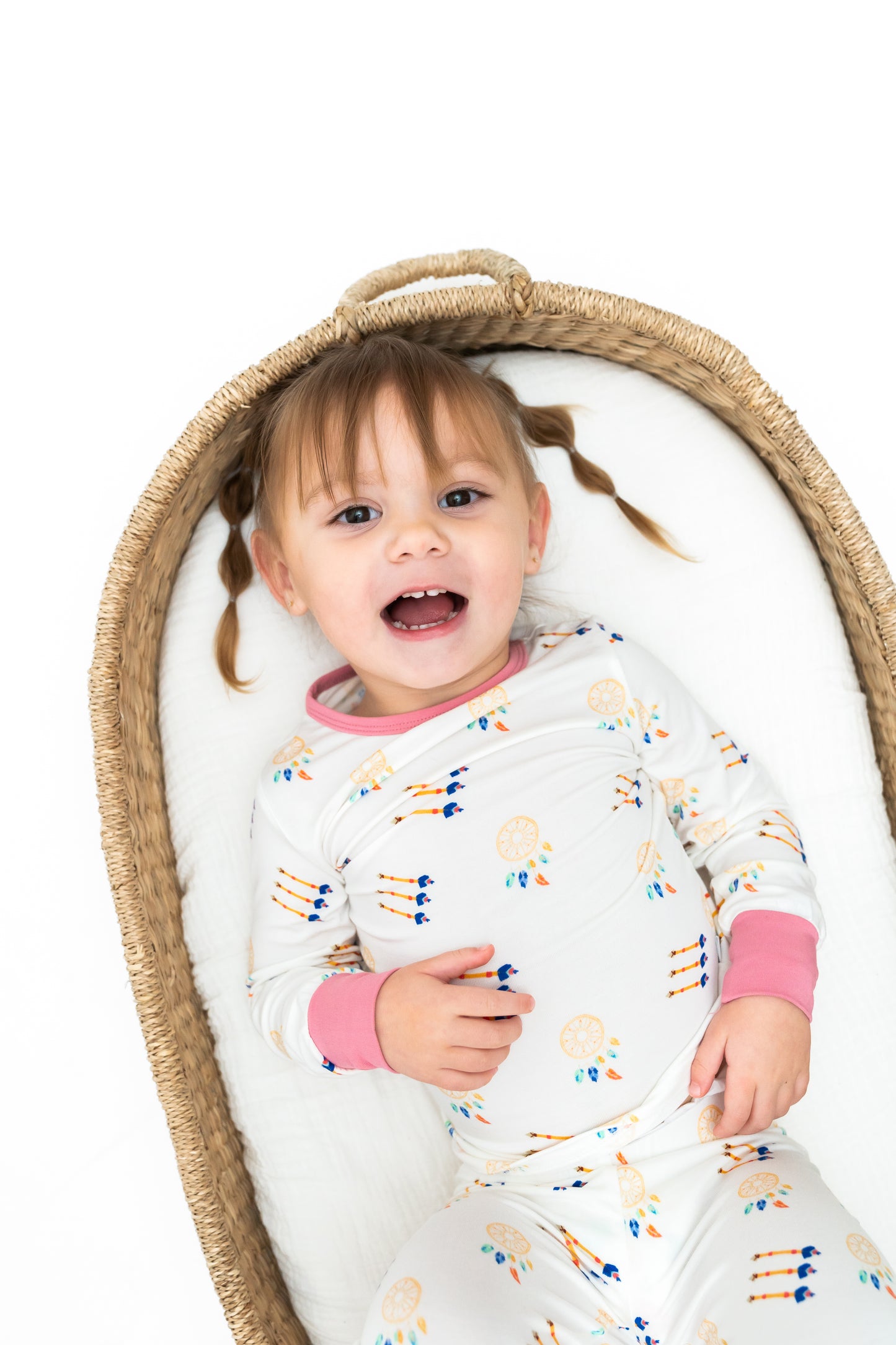 Pink Dreamcatcher Long Sleeve Sleep Set