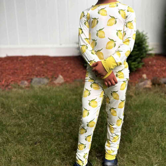 The Lemon Long Sleeve Sleep Set