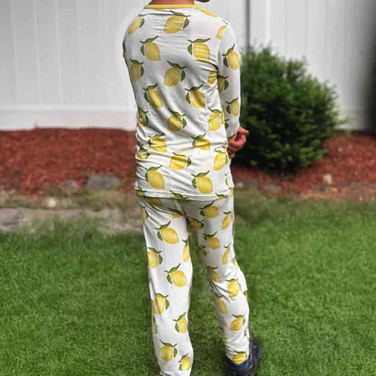 The Lemon Long Sleeve Sleep Set
