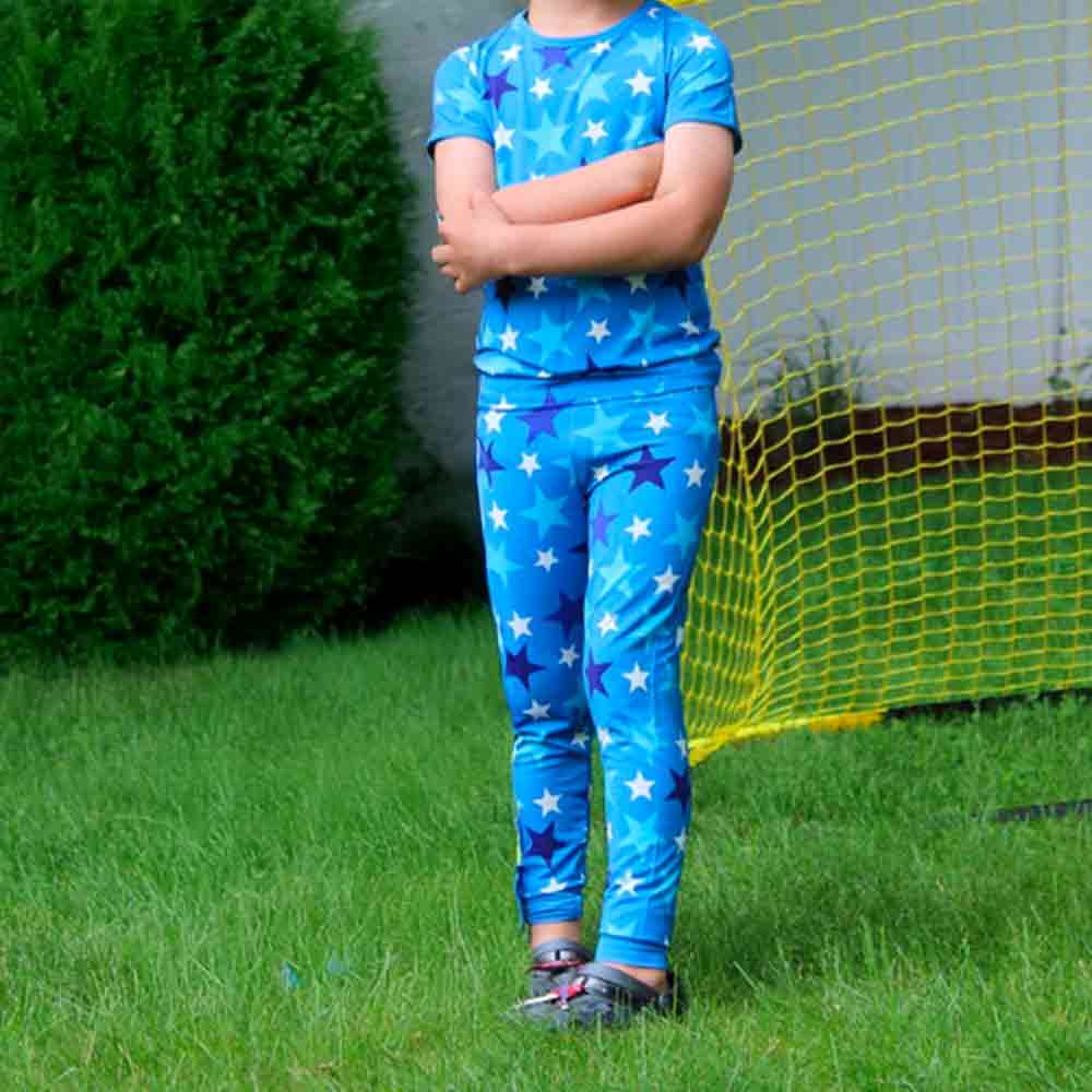 Blue Star Short Sleeve Bamboo Set